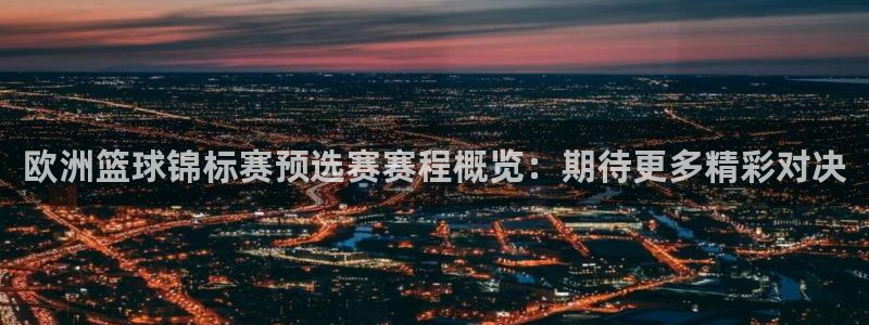 欧洲篮球锦标赛预选赛赛程概览：期待更多精